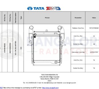 ENGINE COOLING SYSTEM SE / SK 1616 BS II ECS – SK 1615 697 BS3 – 206950100182 219550100103