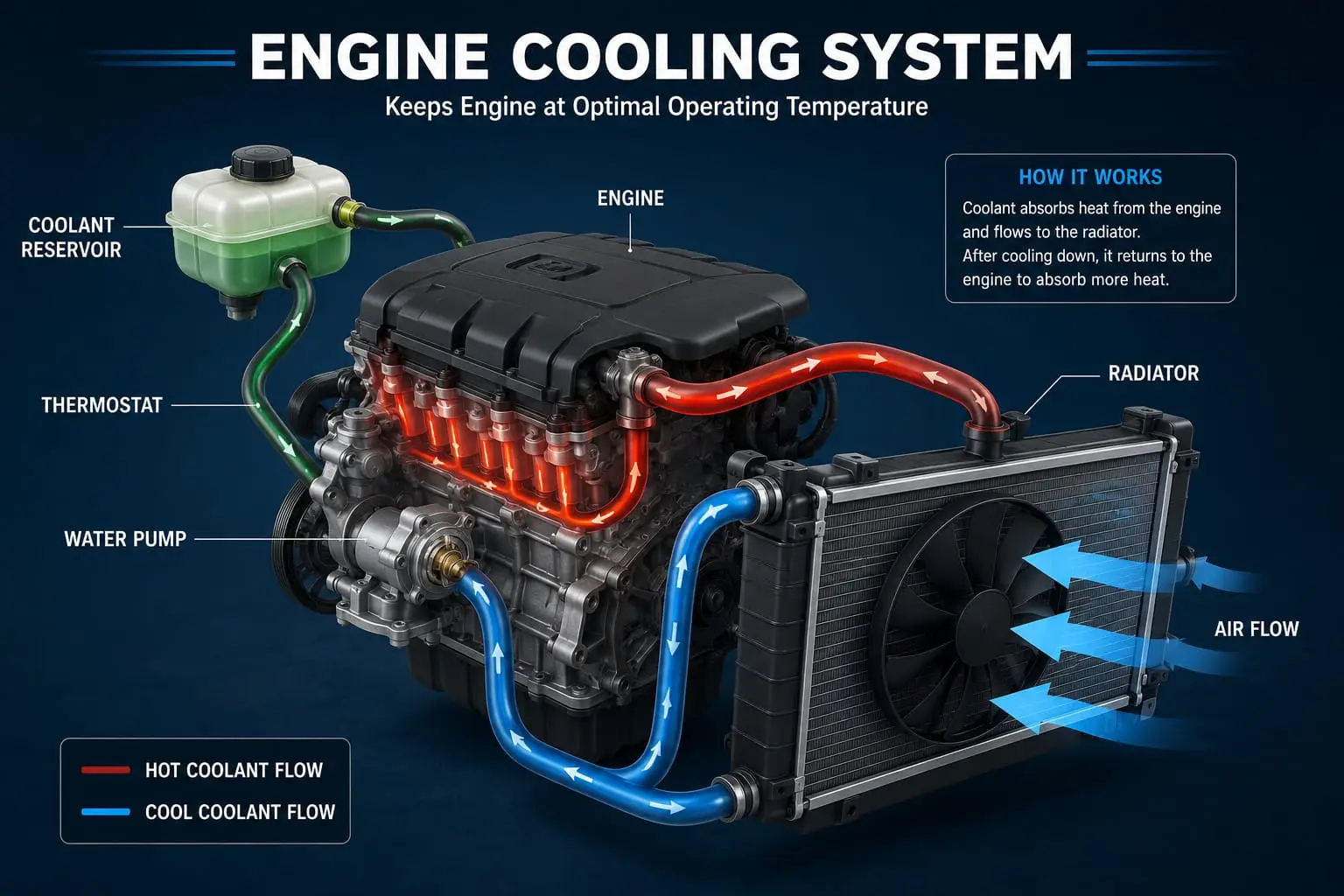 The Heart of Temperature Control: How Your Car’s Cooling System Works