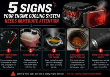 5 Signs Your Engine Cooling System Needs Immediate Attention