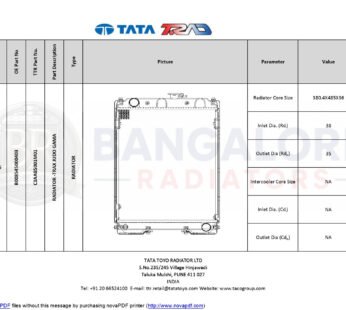 RADIATOR FOR Trax Judo GAMA RADIATOR -TRAX JUDO GAMA B008545000403
